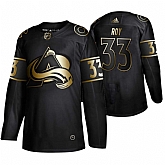Avalanche 33 Patrick Roy Black Gold Adidas Jersey Dyin,baseball caps,new era cap wholesale,wholesale hats